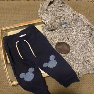 Baby GAP infant sweat pants and sweater